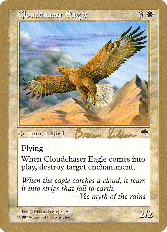 Cloudchaser Eagle (Brian Selden) [World Championship Decks 1998] | Silver Goblin