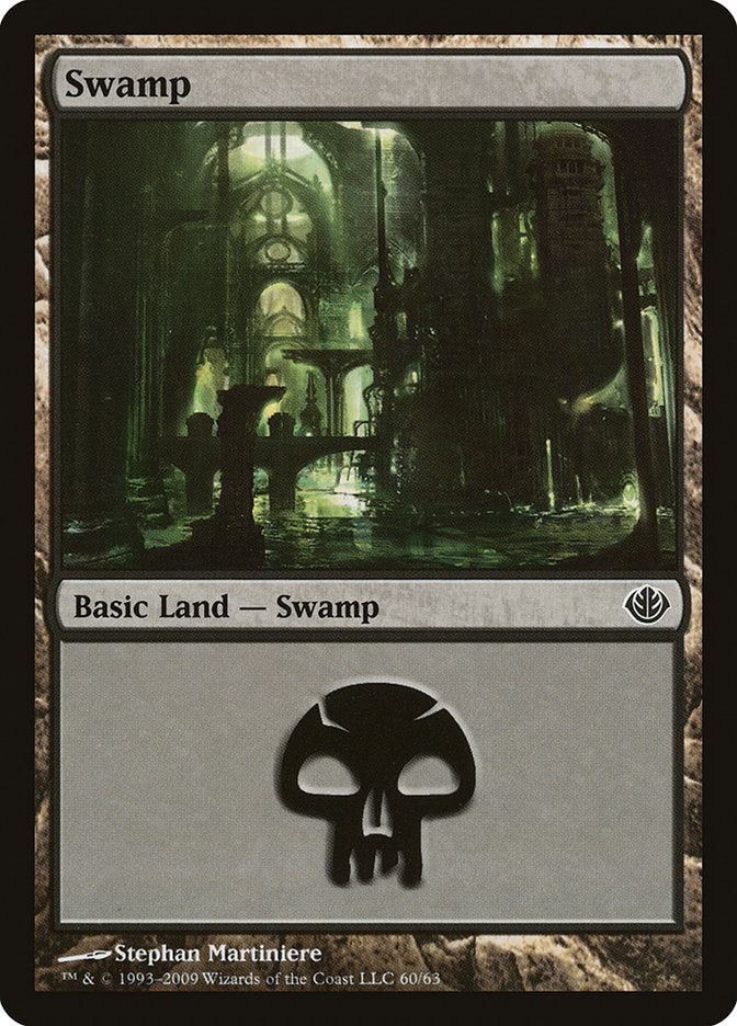 Swamp (60) [Duel Decks: Garruk vs. Liliana] | Silver Goblin