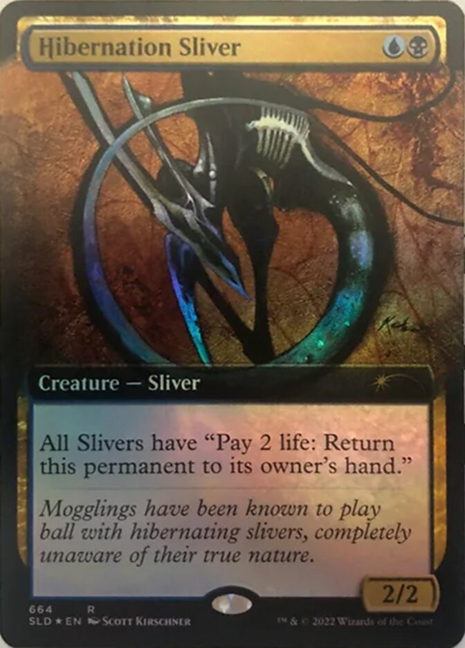 Hibernation Sliver (Extended Art) [Secret Lair Drop Promos] | Silver Goblin