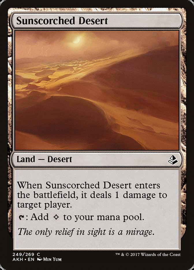Sunscorched Desert [Amonkhet] | Silver Goblin
