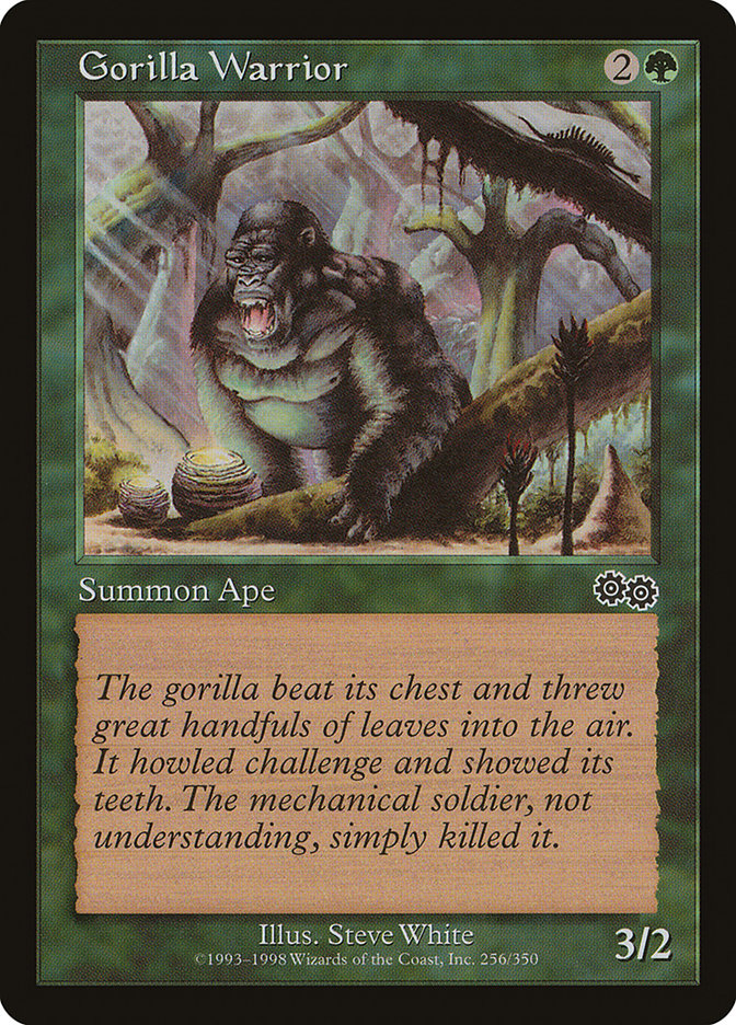 Gorilla Warrior [Urza's Saga] | Silver Goblin