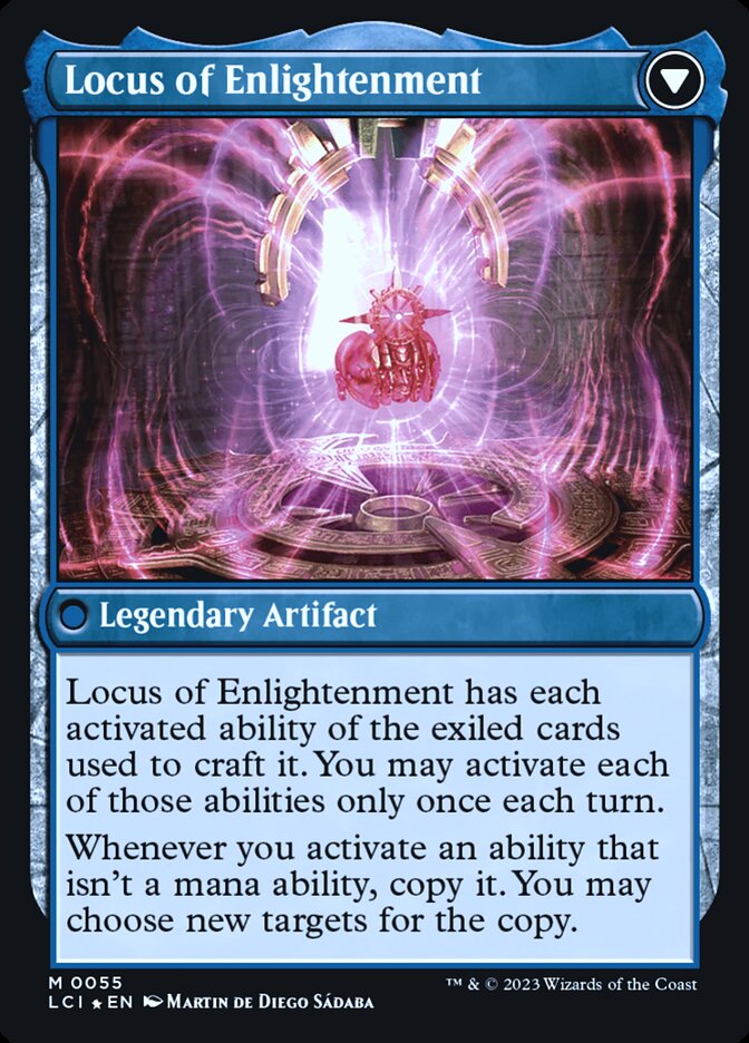 The Enigma Jewel // Locus of Enlightenment [The Lost Caverns of Ixalan Prerelease Cards] | Silver Goblin