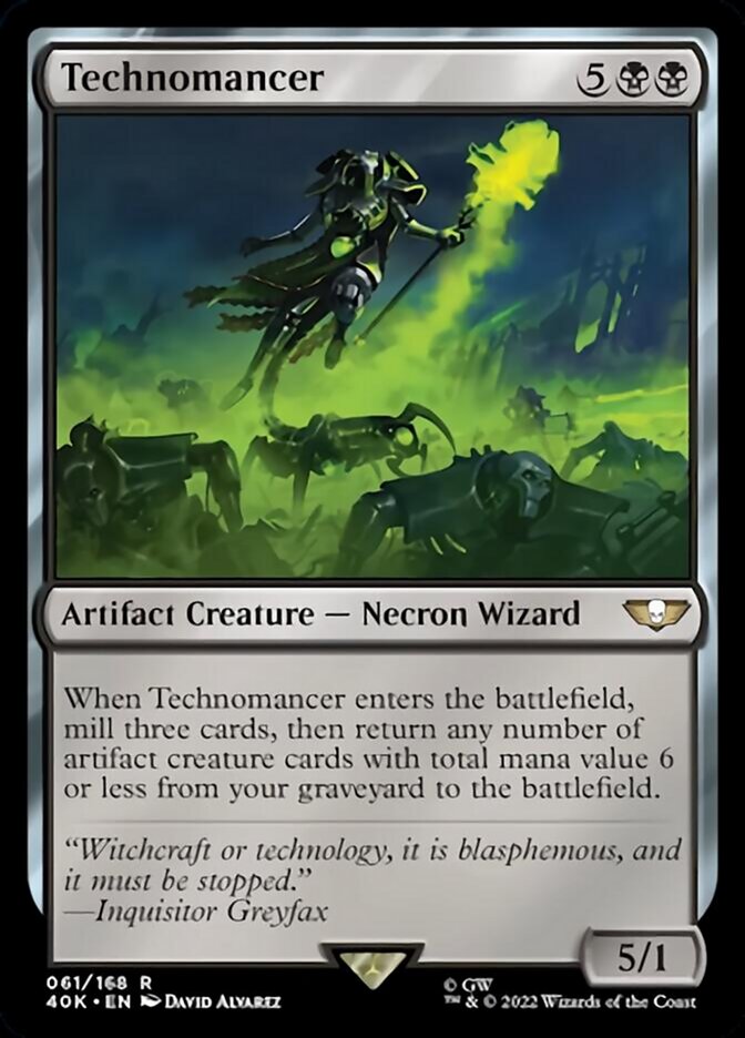 Technomancer (Surge Foil) [Warhammer 40,000] | Silver Goblin