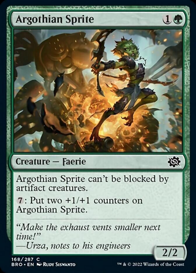 Argothian Sprite [The Brothers' War] | Silver Goblin