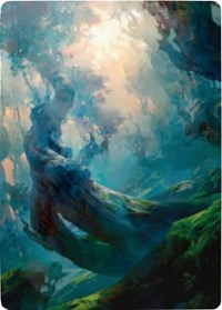 Forest 3 Art Card [Zendikar Rising Art Series] | Silver Goblin