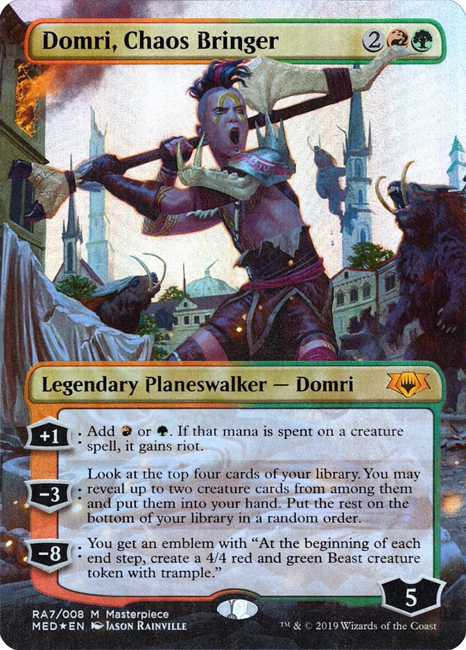 Domri, Chaos Bringer [Mythic Edition] | Silver Goblin