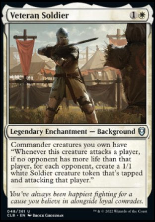 Veteran Soldier [Commander Legends: Battle for Baldur's Gate] | Silver Goblin