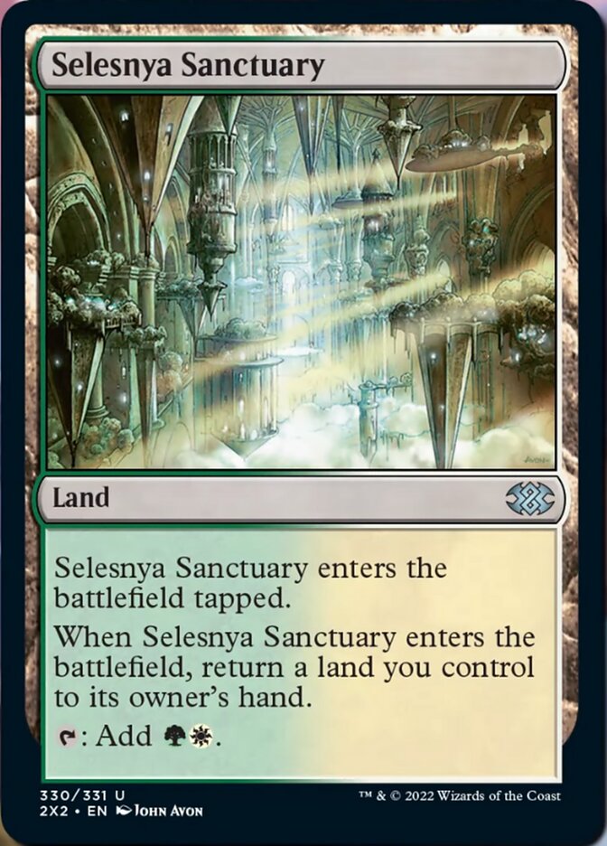 Selesnya Sanctuary [Double Masters 2022] | Silver Goblin