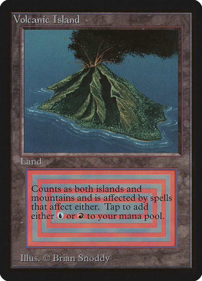 Volcanic Island [Beta Edition] | Silver Goblin