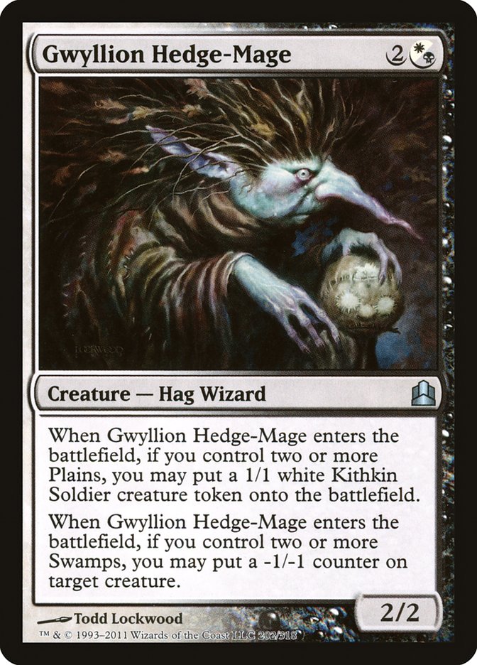 Gwyllion Hedge-Mage [Commander 2011] | Silver Goblin