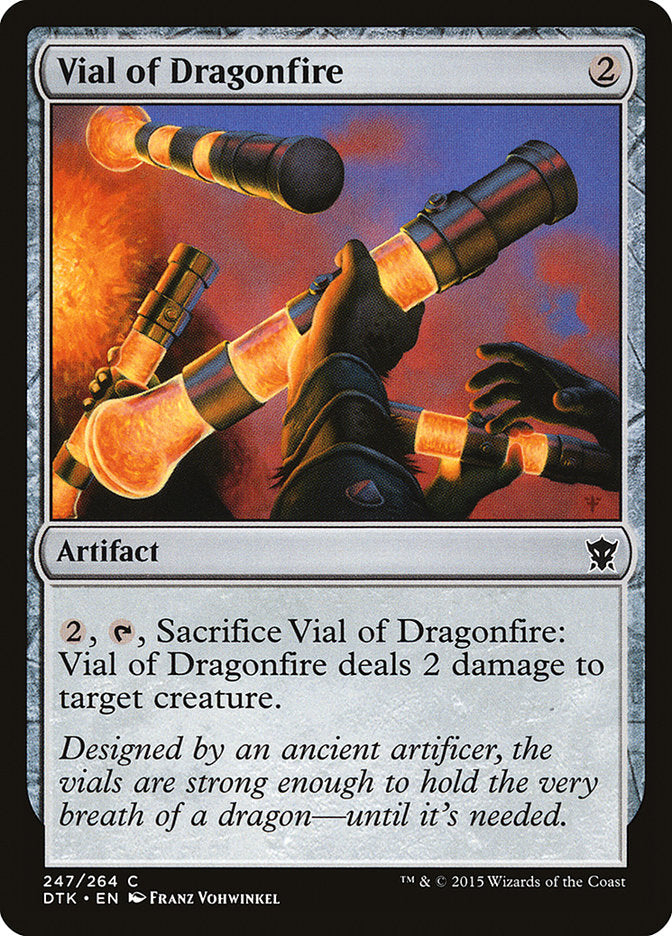 Vial of Dragonfire [Dragons of Tarkir] | Silver Goblin