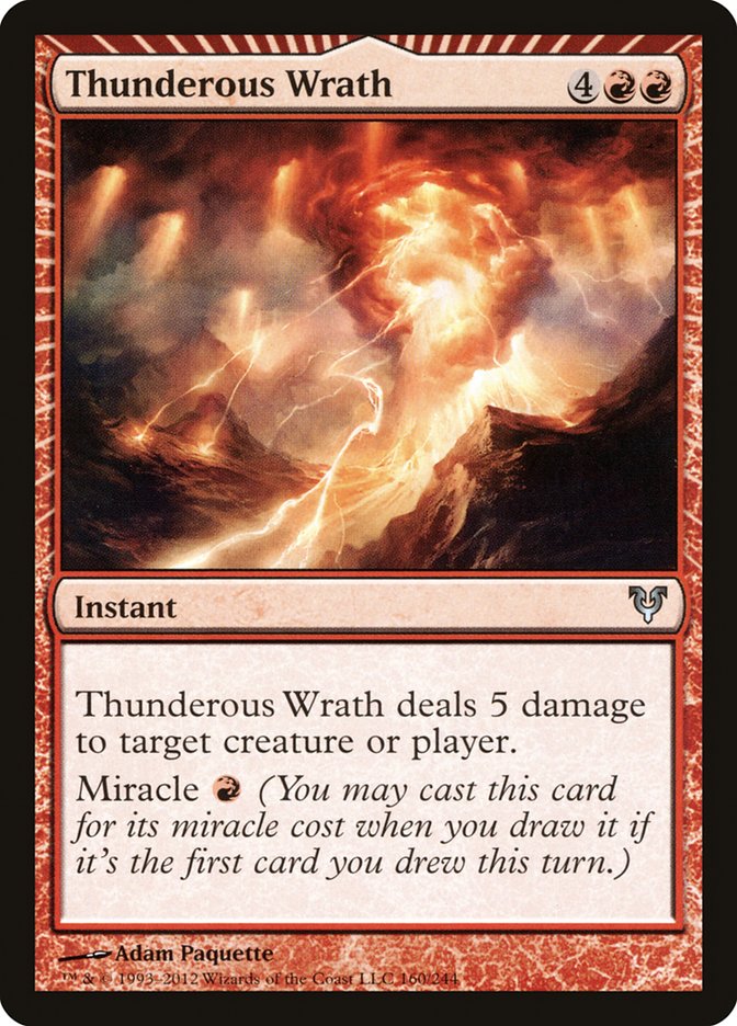 Thunderous Wrath [Avacyn Restored] | Silver Goblin