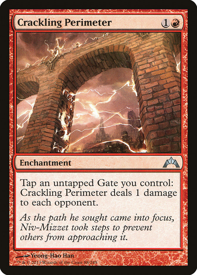 Crackling Perimeter [Gatecrash] | Silver Goblin