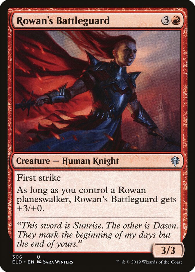Rowan's Battleguard [Throne of Eldraine] | Silver Goblin