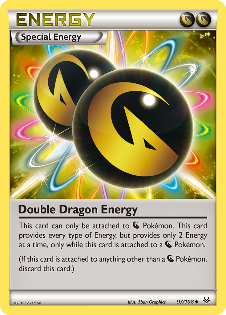 Double Dragon Energy (97/108) [XY: Roaring Skies] | Silver Goblin