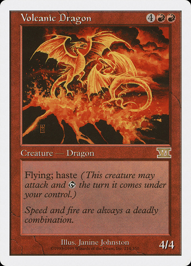 Volcanic Dragon [Classic Sixth Edition] | Silver Goblin