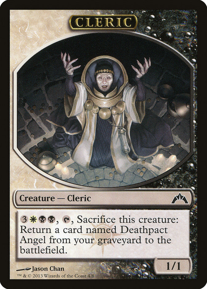 Cleric Token [Gatecrash Tokens] | Silver Goblin