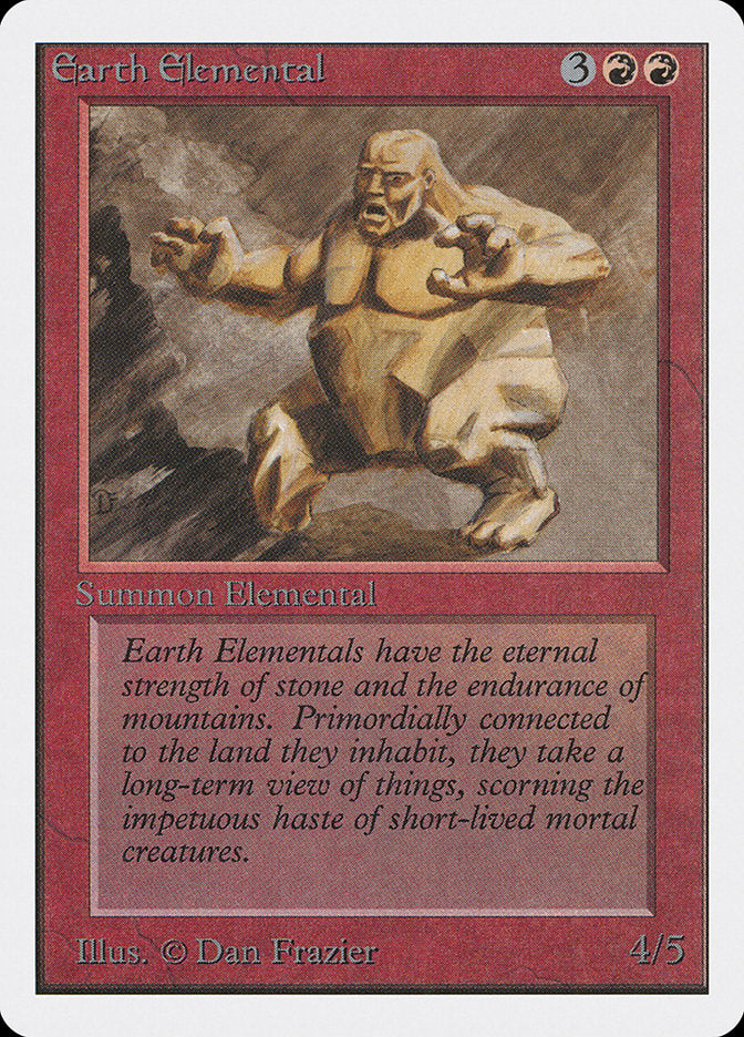 Earth Elemental [Unlimited Edition] | Silver Goblin
