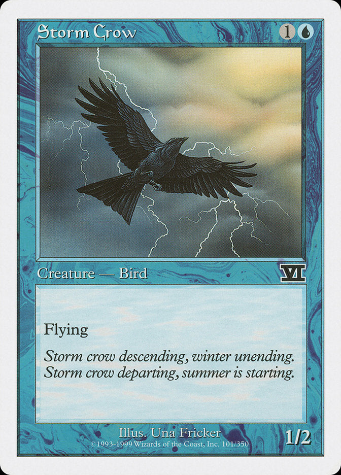 Storm Crow [Classic Sixth Edition] | Silver Goblin
