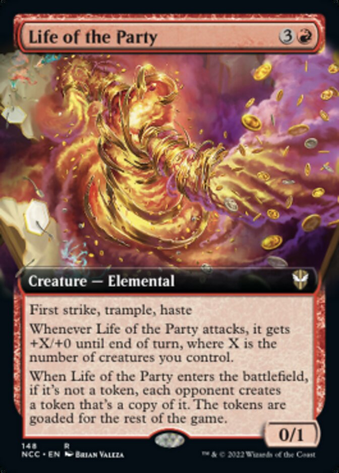 Life of the Party (Extended Art) [Streets of New Capenna Commander] | Silver Goblin