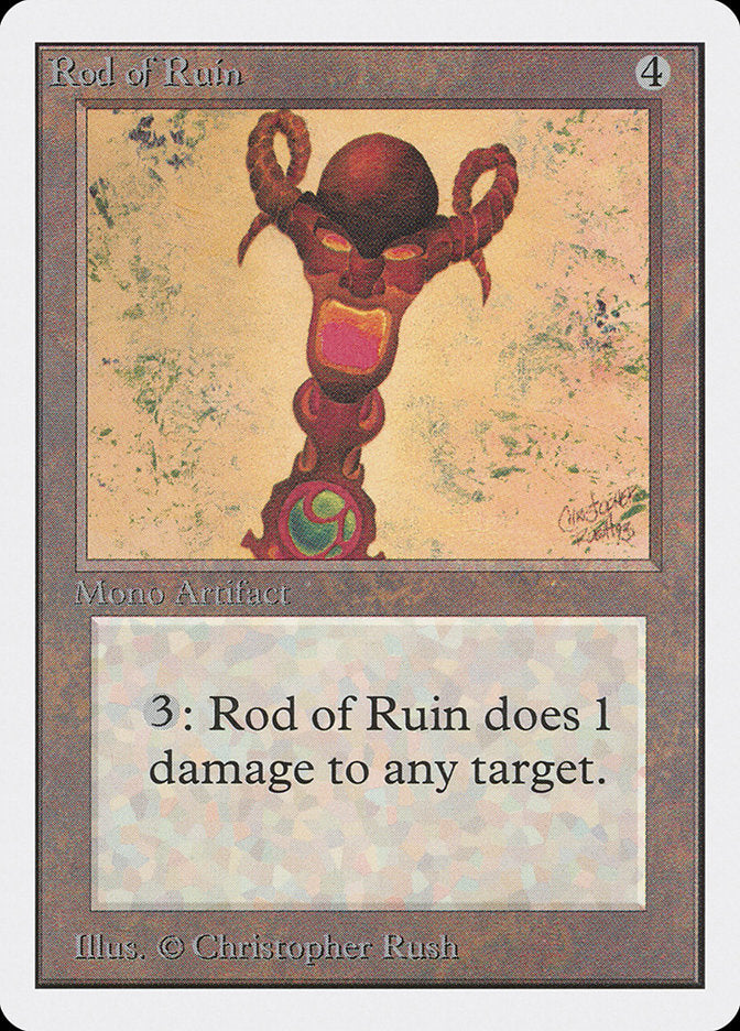 Rod of Ruin [Unlimited Edition] | Silver Goblin