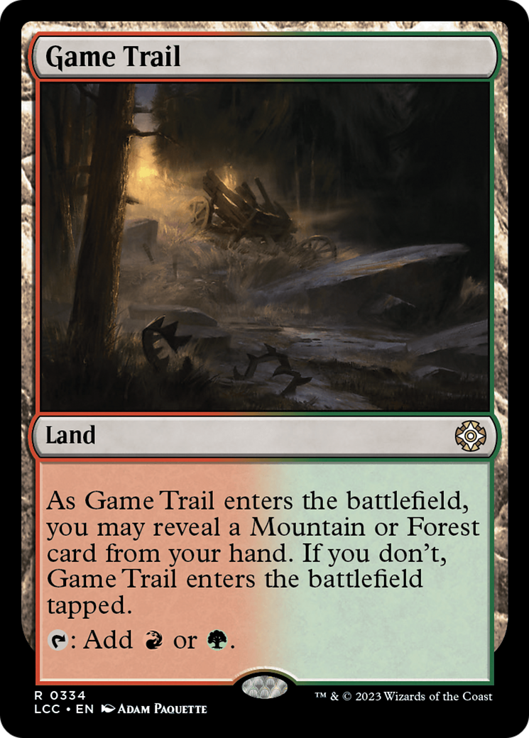 Game Trail [The Lost Caverns of Ixalan Commander] | Silver Goblin