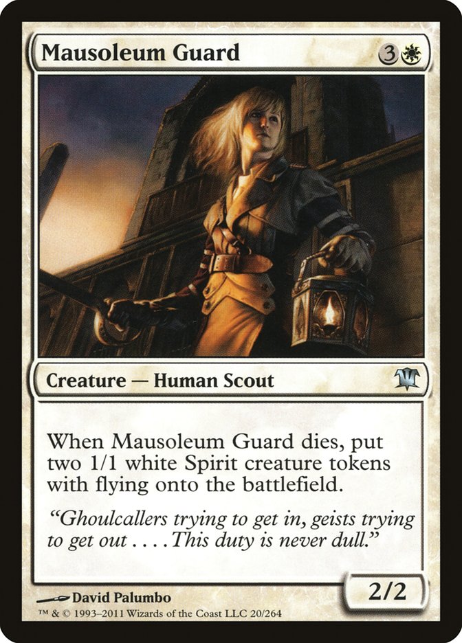 Mausoleum Guard [Innistrad] | Silver Goblin