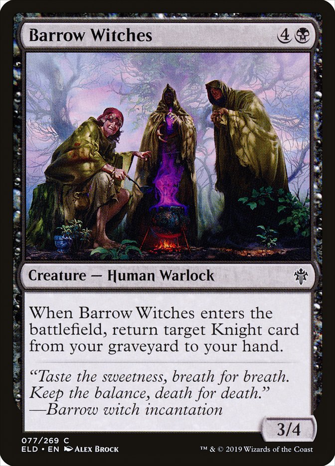 Barrow Witches [Throne of Eldraine] | Silver Goblin