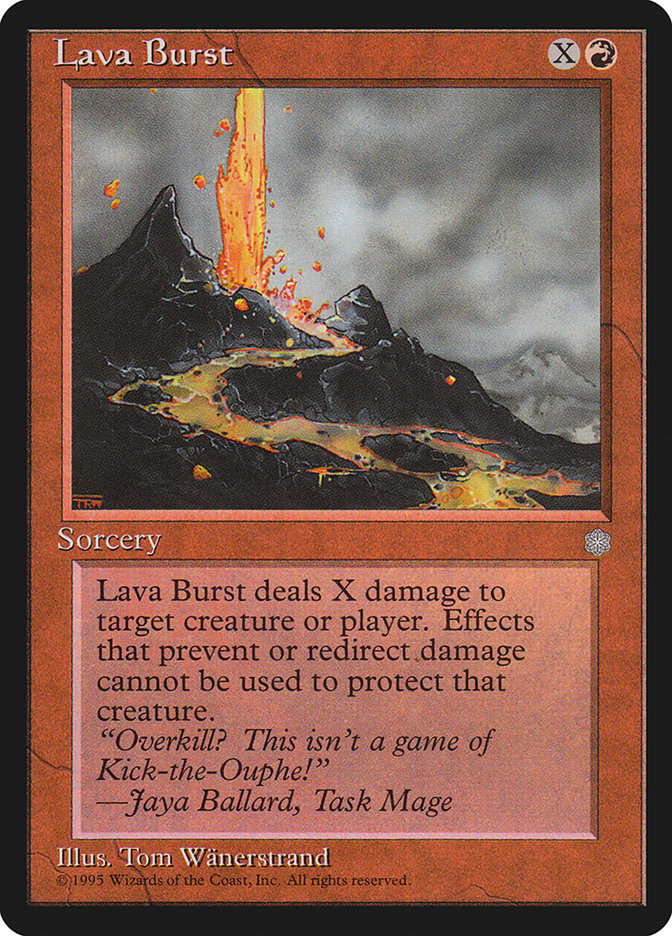Lava Burst [Ice Age] | Silver Goblin