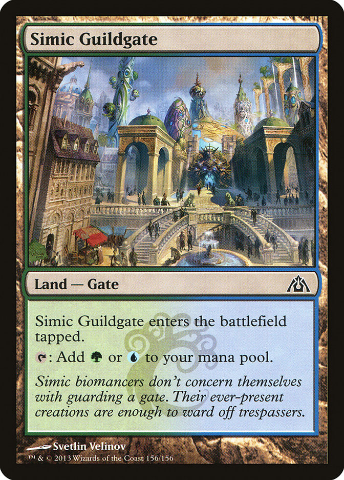 Simic Guildgate [Dragon's Maze] | Silver Goblin