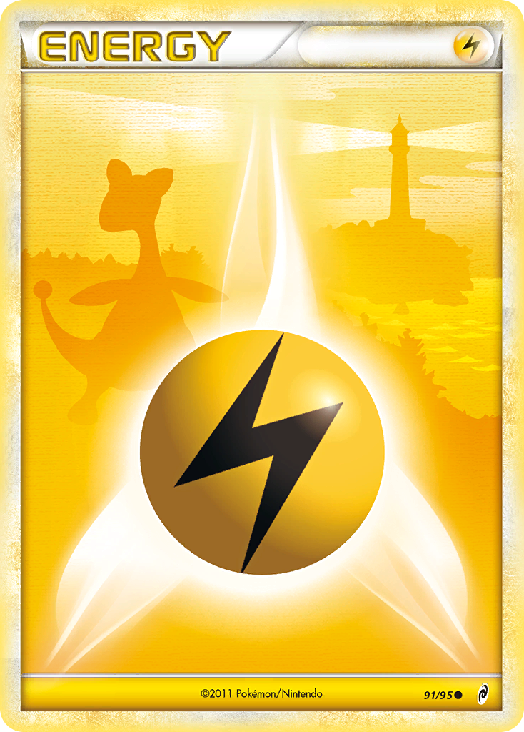 Lightning Energy (91/95) [HeartGold & SoulSilver: Call of Legends] | Silver Goblin