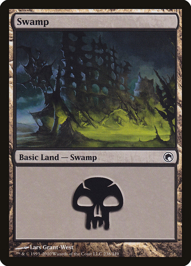 Swamp (238) [Scars of Mirrodin] | Silver Goblin
