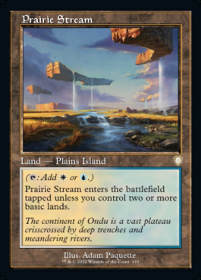 Prairie Stream (Retro) [The Brothers' War Commander] | Silver Goblin