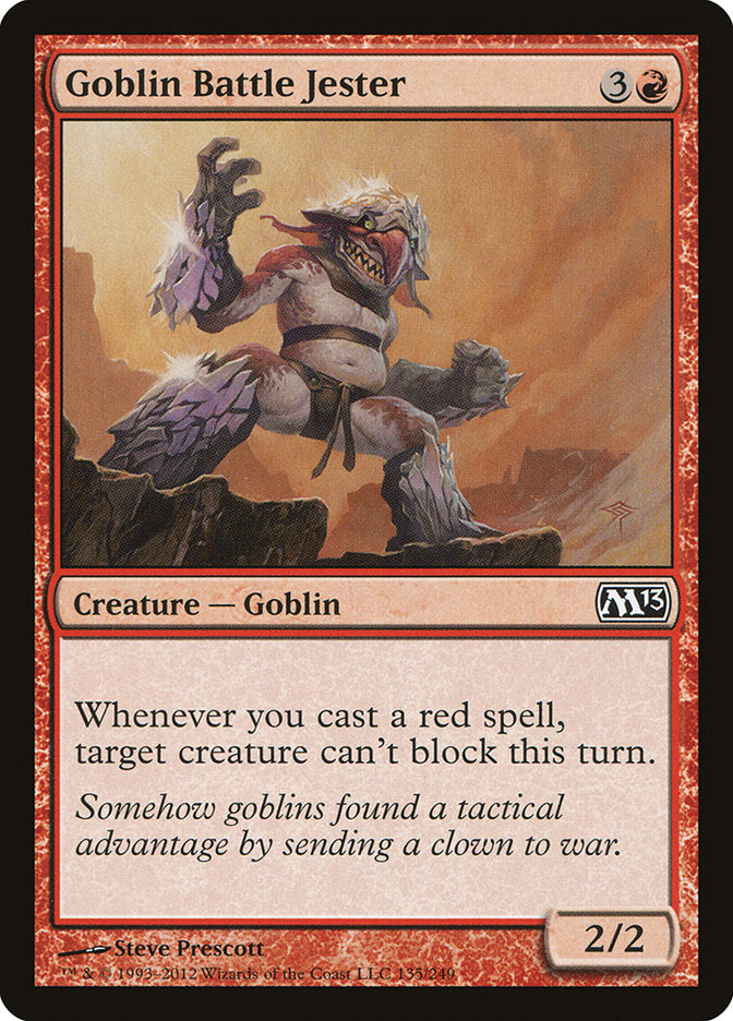 Goblin Battle Jester [Magic 2013] | Silver Goblin
