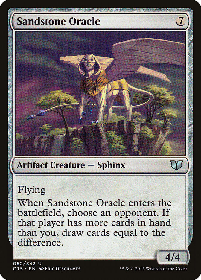 Sandstone Oracle [Commander 2015] | Silver Goblin