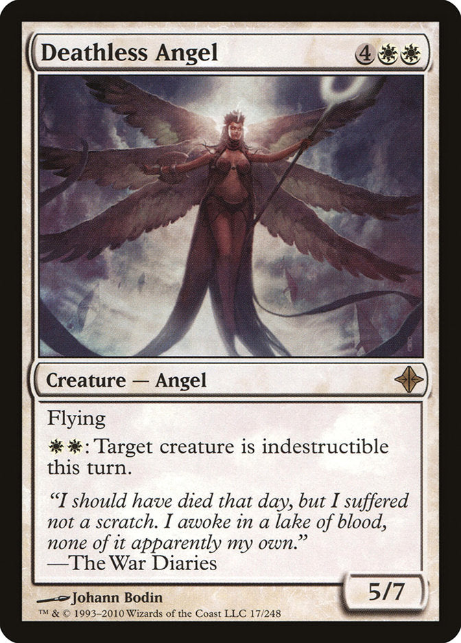 Deathless Angel [Rise of the Eldrazi] | Silver Goblin