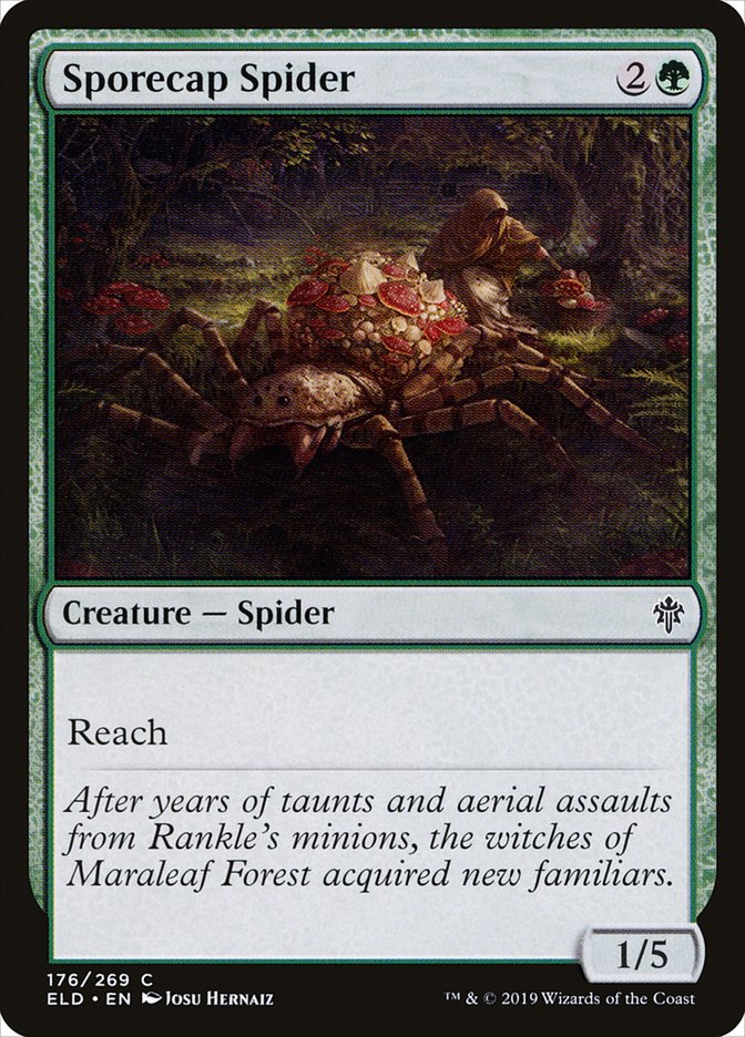 Sporecap Spider [Throne of Eldraine] | Silver Goblin