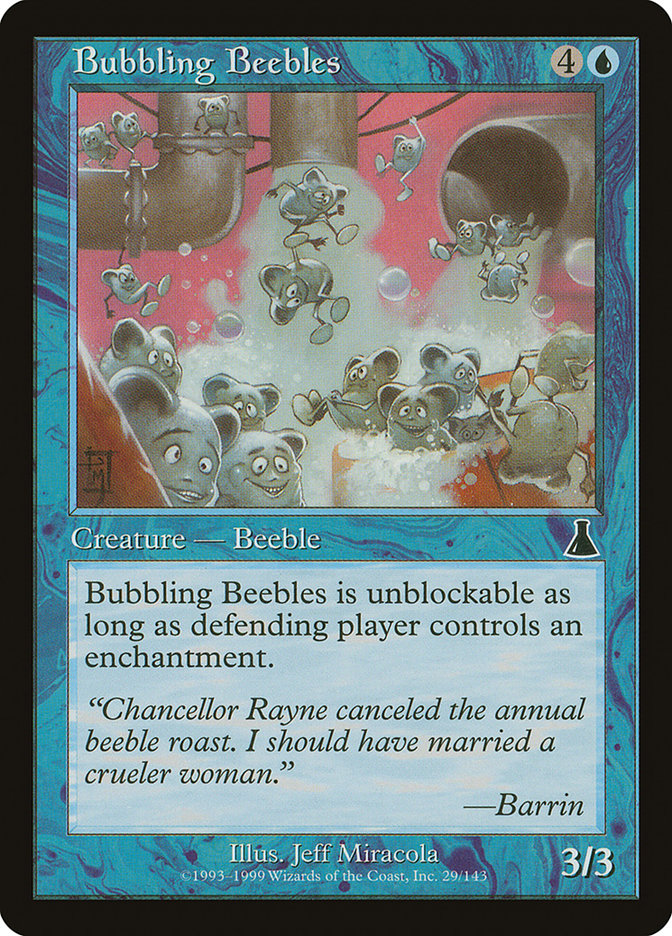Bubbling Beebles [Urza's Destiny] | Silver Goblin