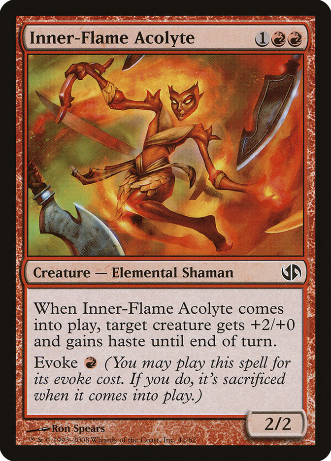 Inner-Flame Acolyte [Duel Decks: Jace vs. Chandra] | Silver Goblin