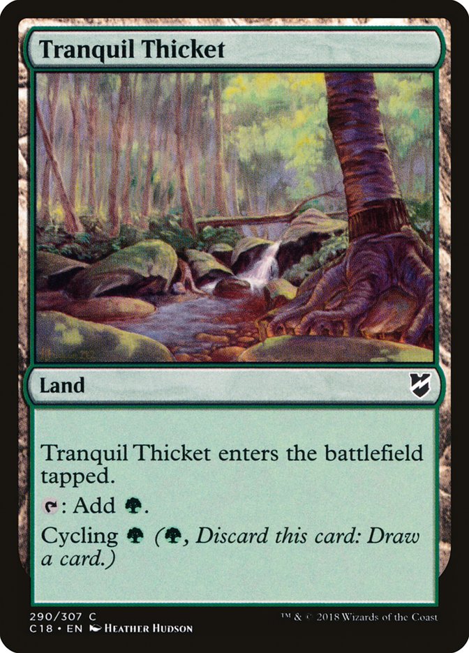 Tranquil Thicket [Commander 2018] | Silver Goblin