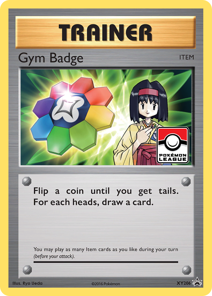 Gym Badge (XY206) (Erika) [XY: Black Star Promos] | Silver Goblin