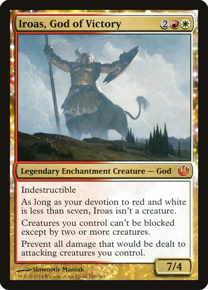 Iroas, God of Victory [Journey into Nyx] | Silver Goblin