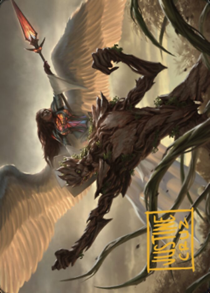 Strength of the Coalition Art Card (Gold-Stamped Signature) [Dominaria United Art Series] | Silver Goblin