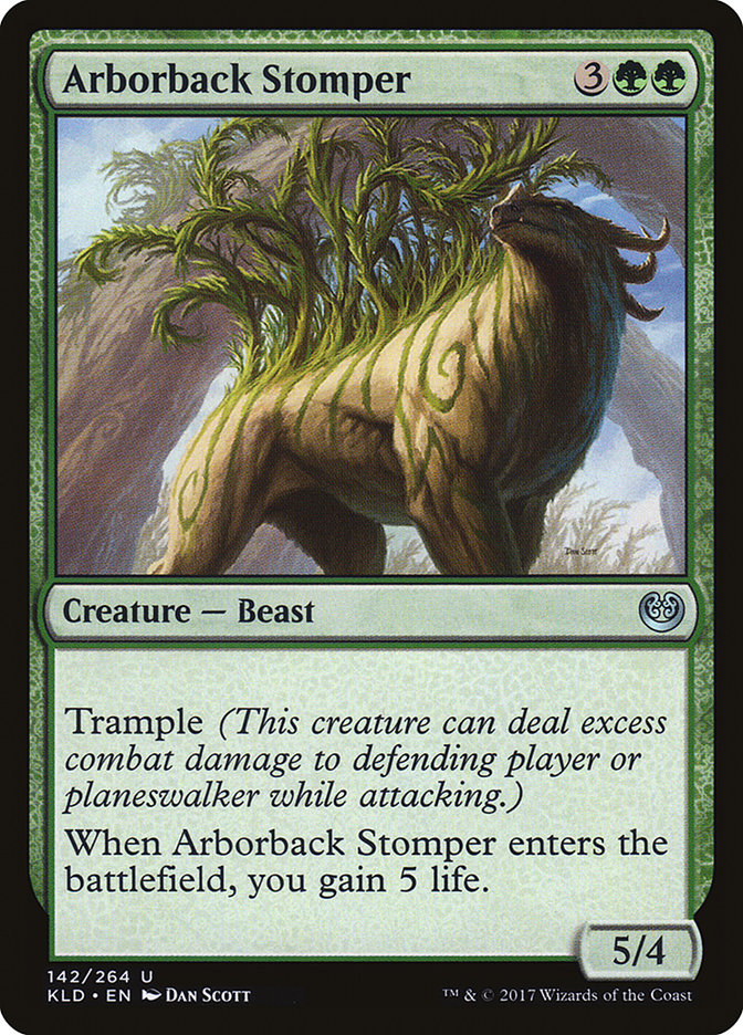 Arborback Stomper (Intro Pack) [Kaladesh Promos] | Silver Goblin