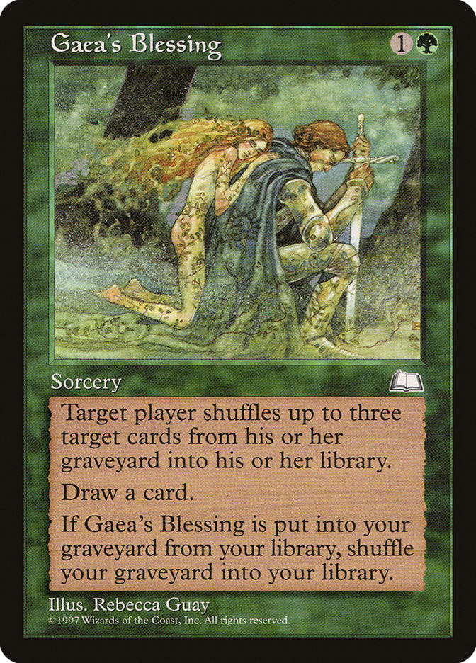 Gaea's Blessing [Weatherlight] | Silver Goblin