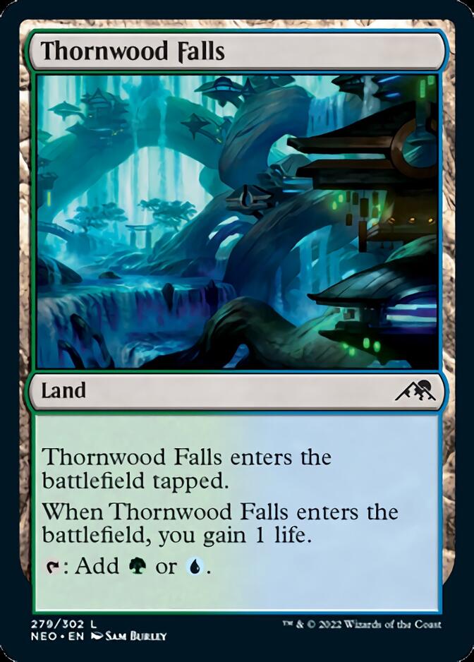 Thornwood Falls [Kamigawa: Neon Dynasty] | Silver Goblin