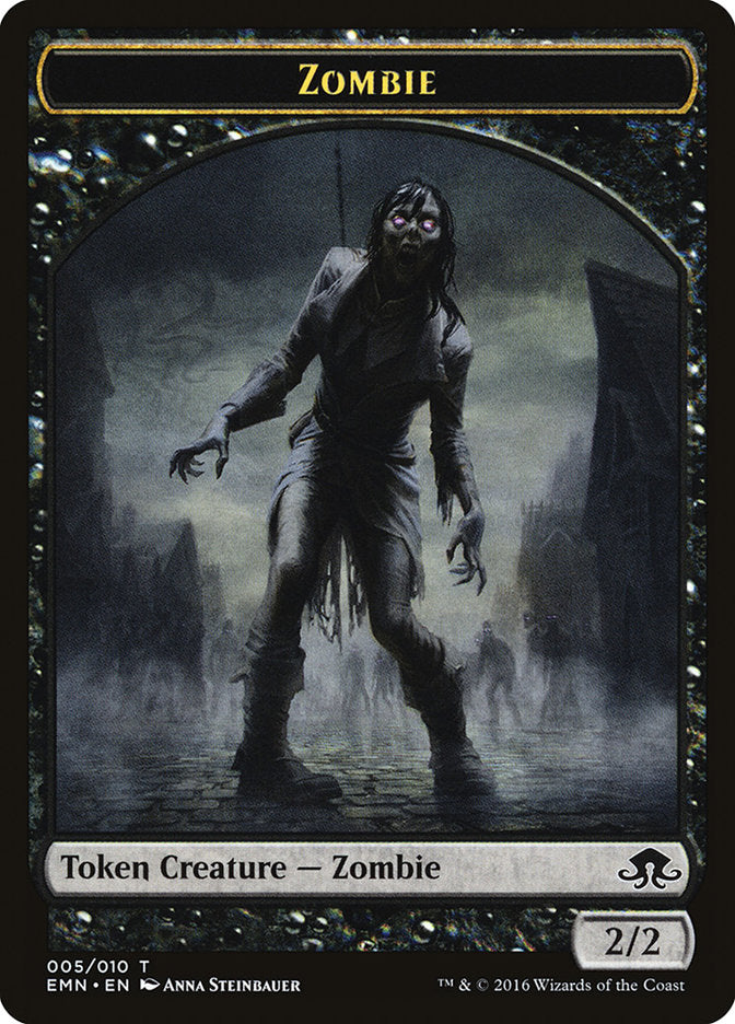 Zombie Token (005/010) [Eldritch Moon Tokens] | Silver Goblin