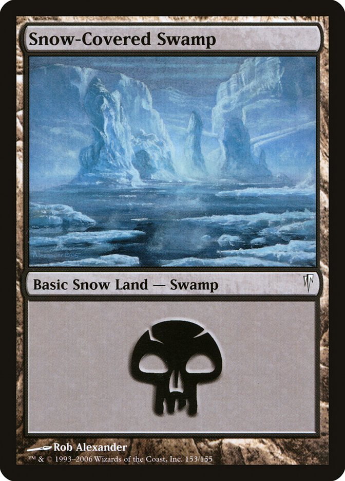 Snow-Covered Swamp [Coldsnap] | Silver Goblin