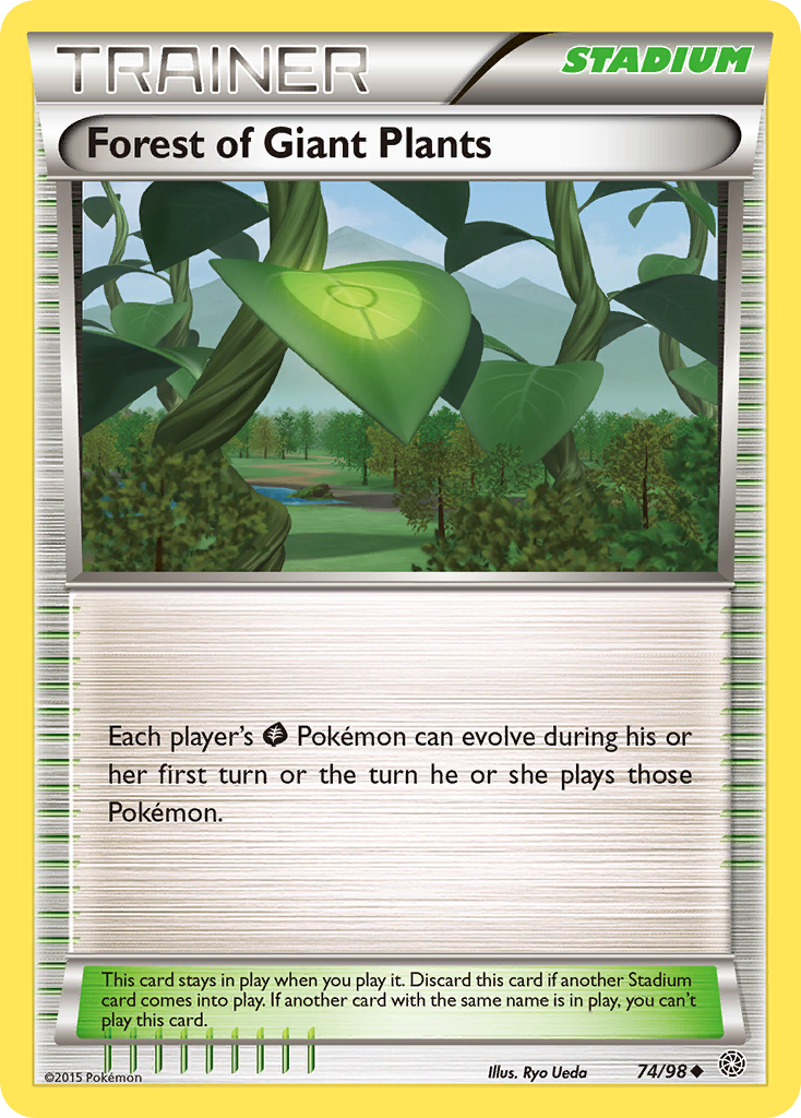 Forest of Giant Plants (74/98) [XY: Ancient Origins] | Silver Goblin