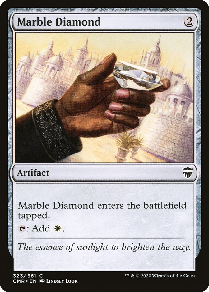 Marble Diamond [Commander Legends] | Silver Goblin